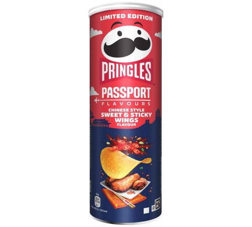 Чіпси Pringles Sweet & Sticky Wings 165г